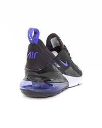 NIKE Men's Air Max 270 Essential Running Shoes in black purple - men's shoe - view 6