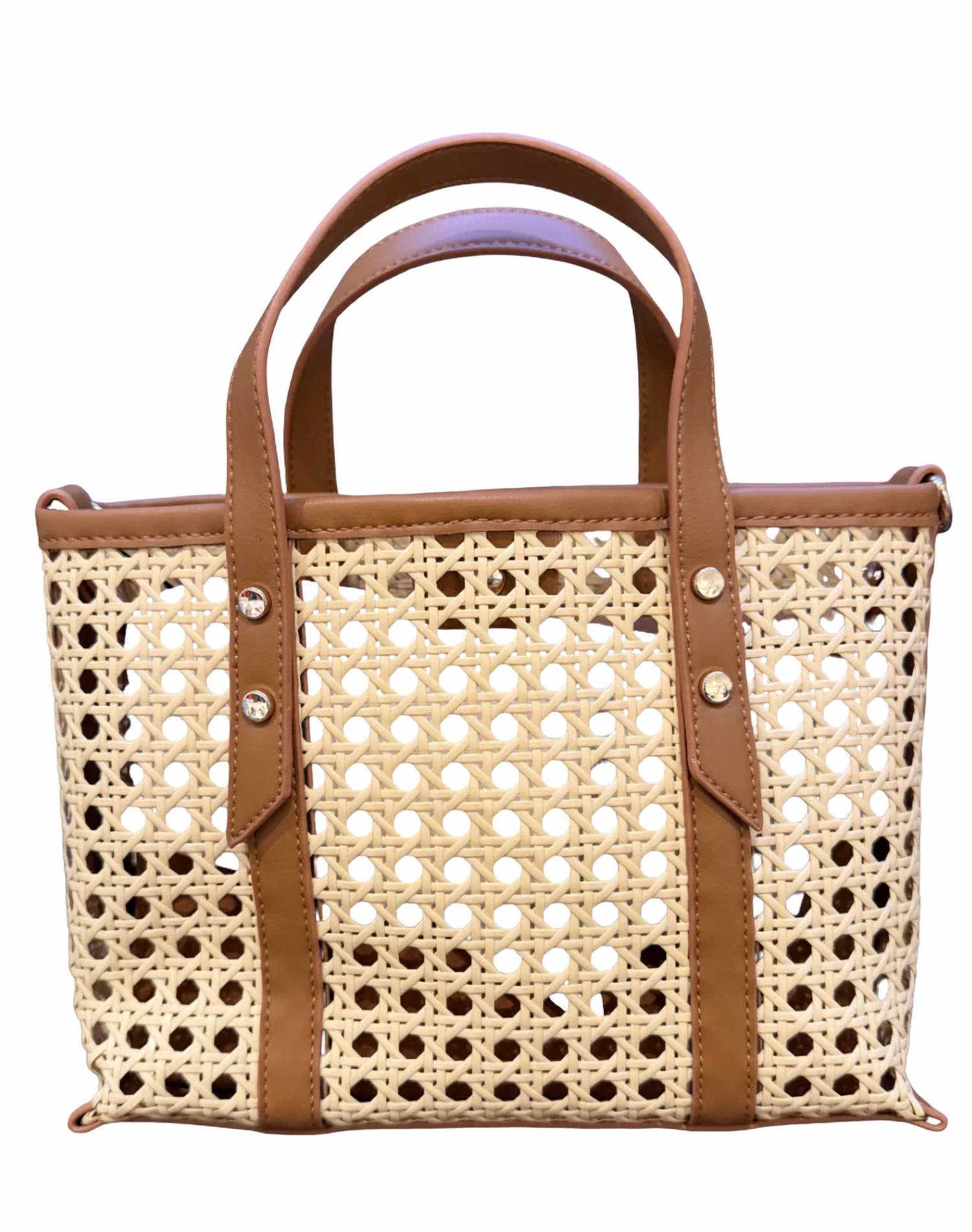 Bc Handbags - Women's Rattan Handbag