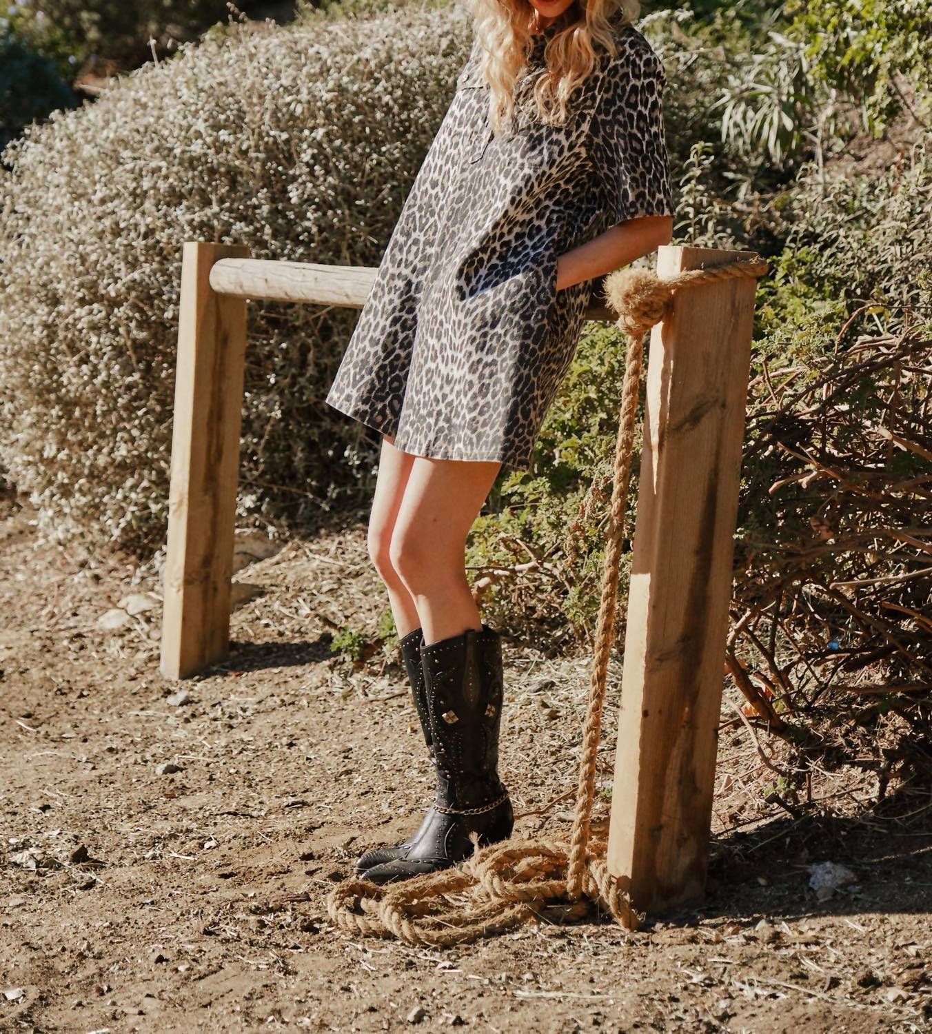 Blue B - Ida Mae Print Dress