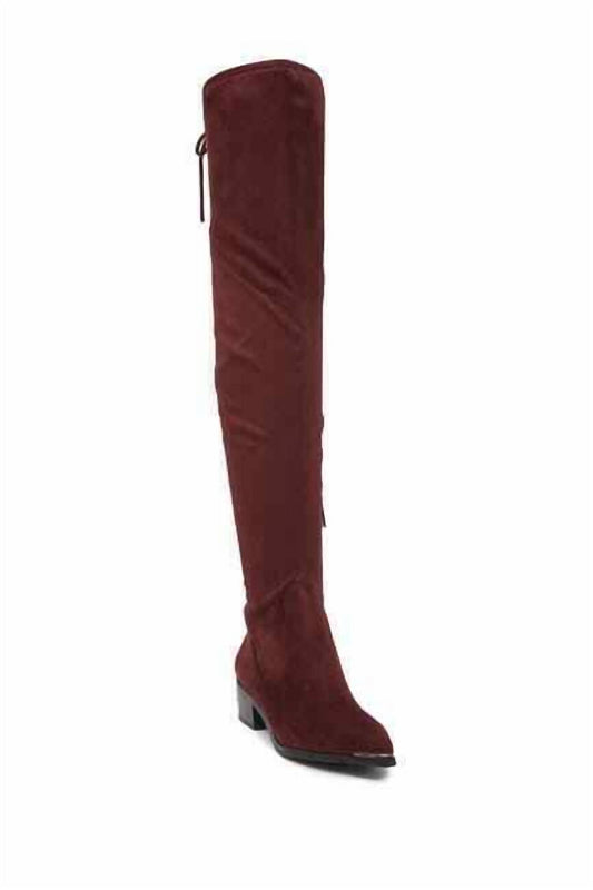 Marc Fisher - Women's Faux Suede Yuna Over The Knee Boots