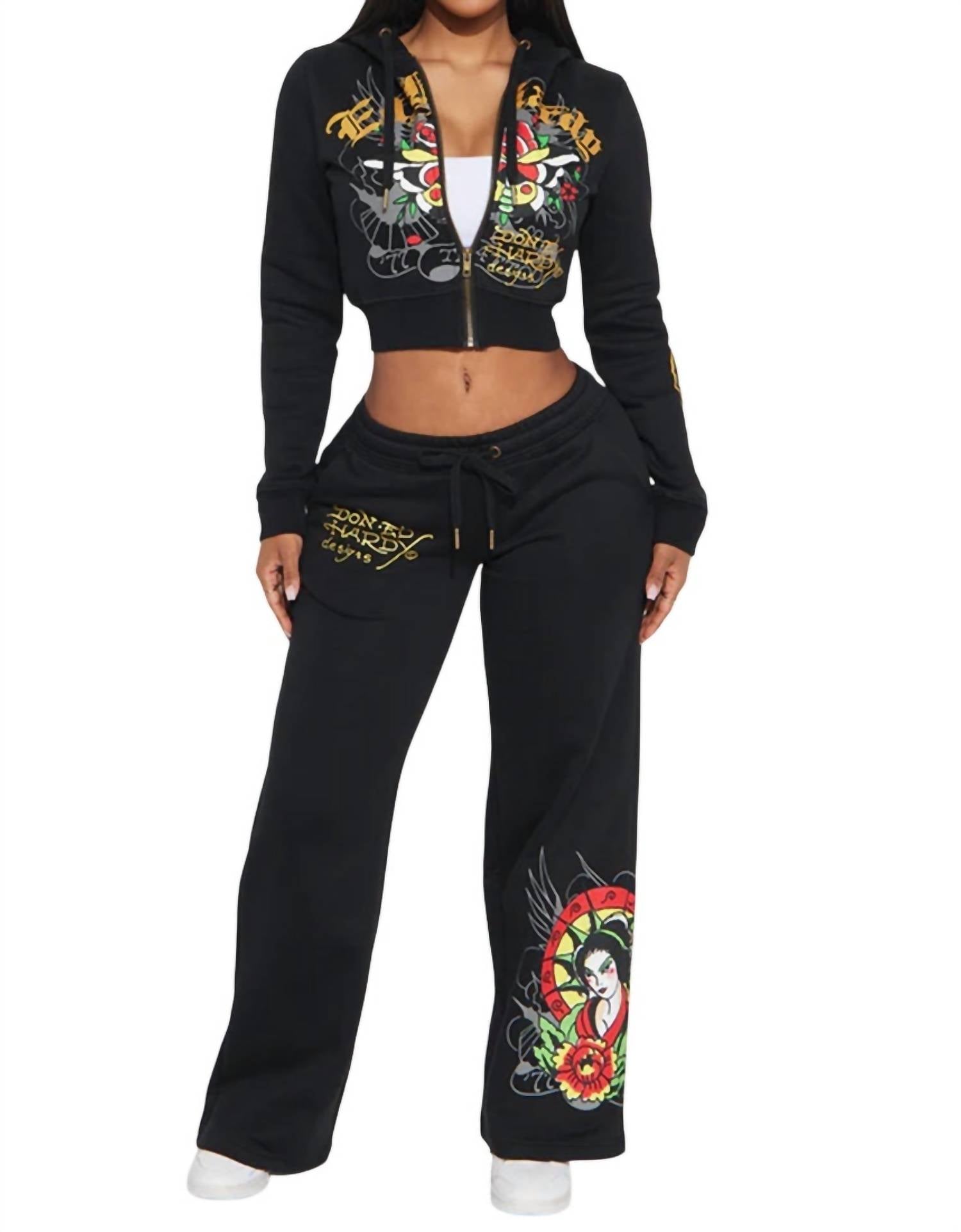 Ed Hardy - Lady Flower Sweatpant