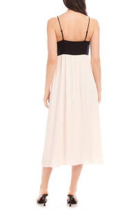 Fifteen Twenty - Anetta Contrast Midi Dress