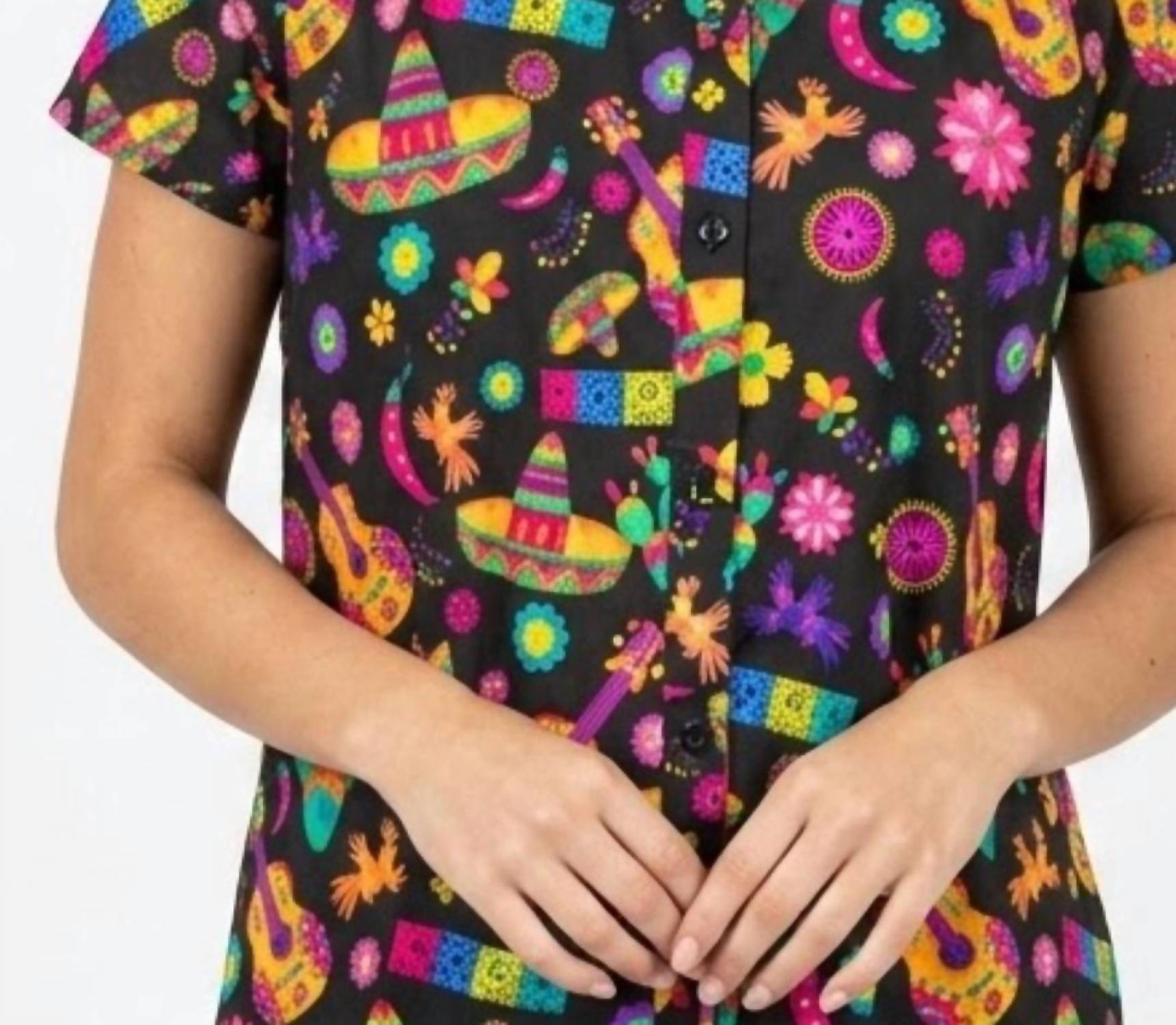 Layerz Clothing - Sarah Button Front Top