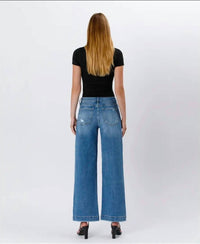 Lovervet - High Rise Trouser Wide Leg Jeans