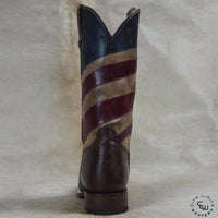 Null - Men's Old Glory Burnished American Flag Boots