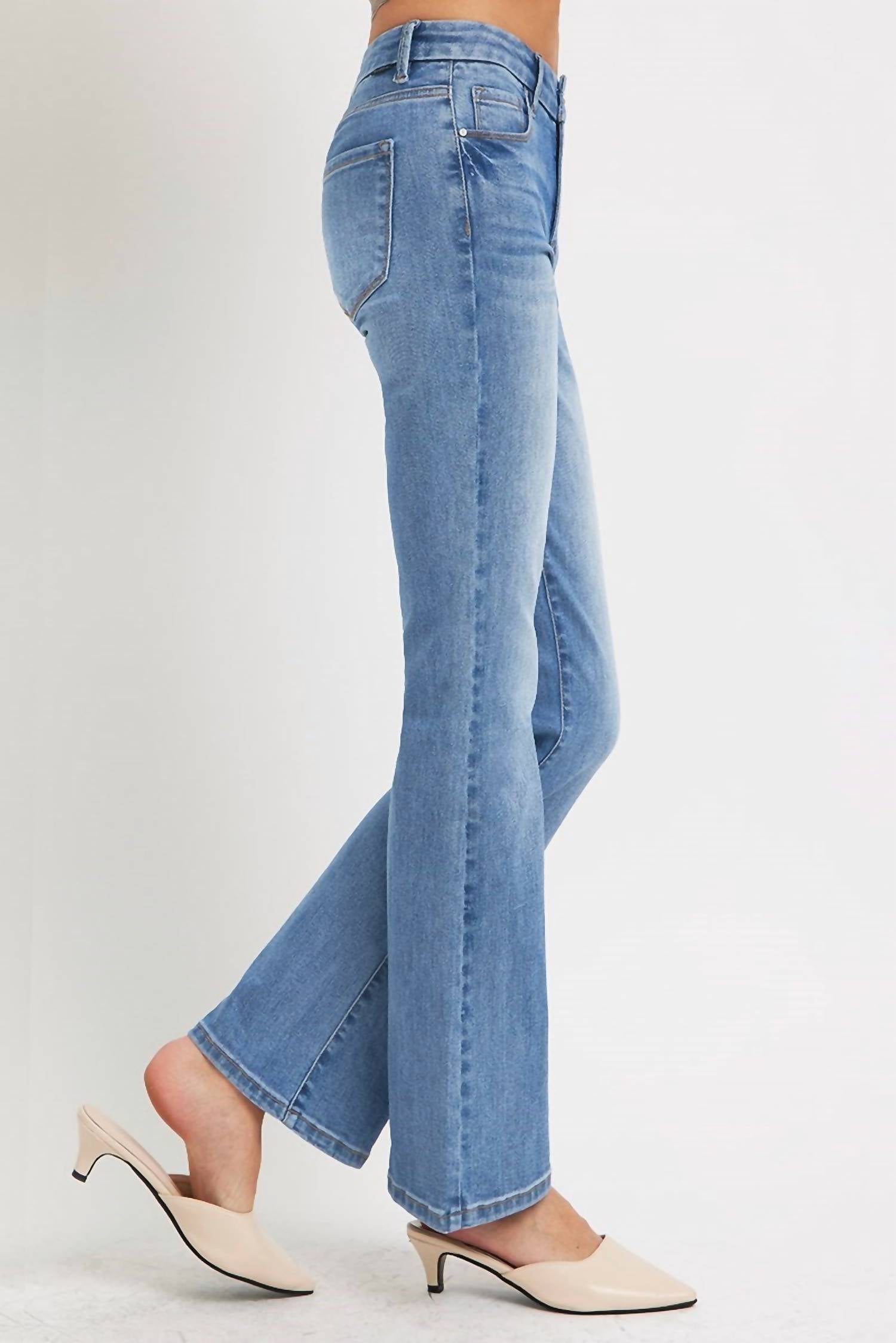 Risen - Nora Mid-rise Bootcut Jean