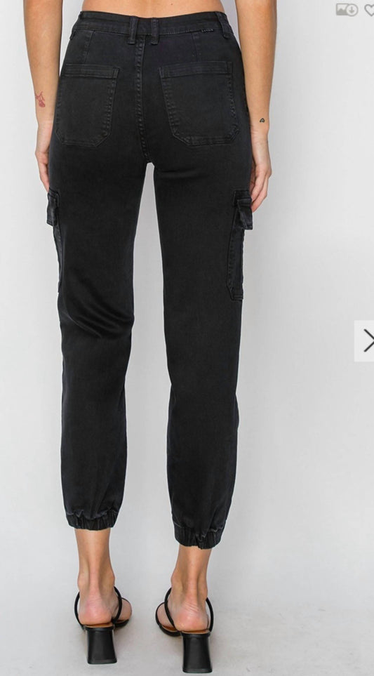 Risen - Women's Plus Size Cargo Jogger Pants