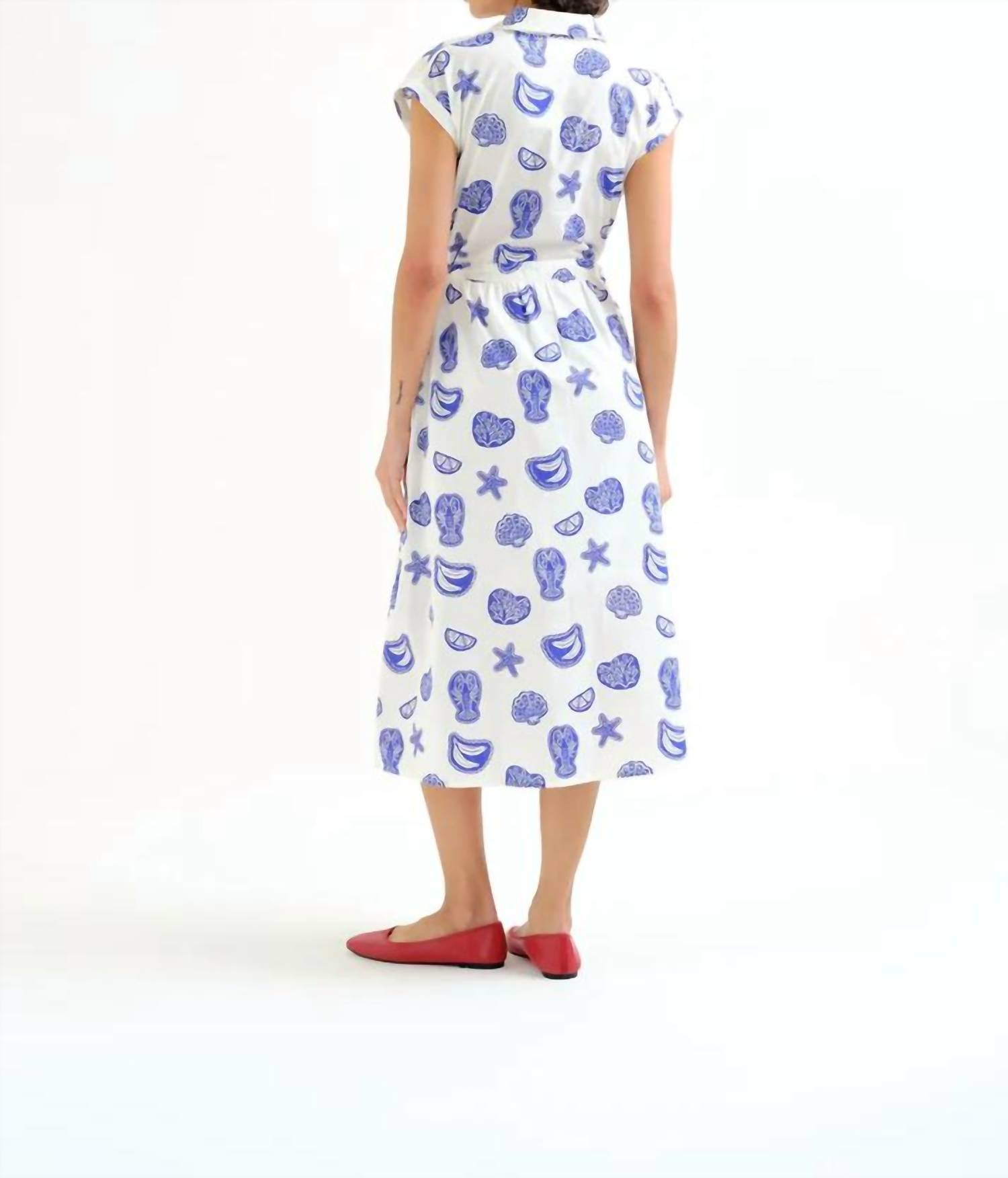 Compania Fantastica - Lobster Midi Dress