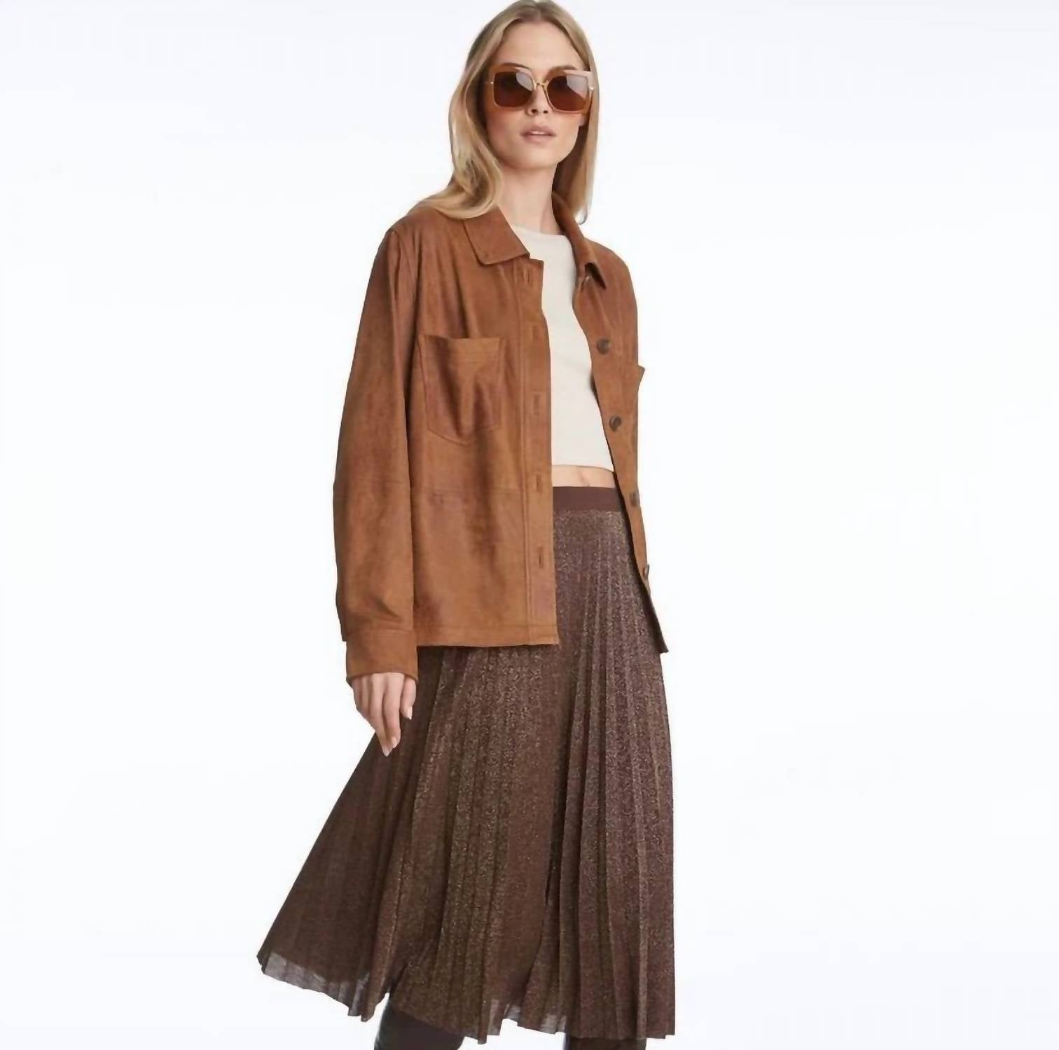 Lamé Skirt