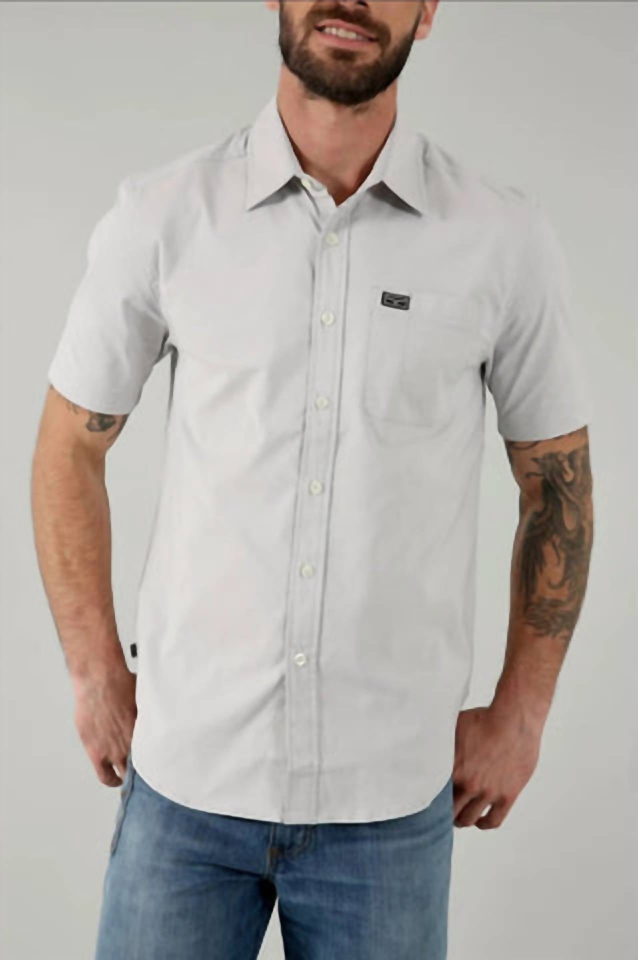 Kimes Ranch - Linville Solid Short Sleeve Shirt
