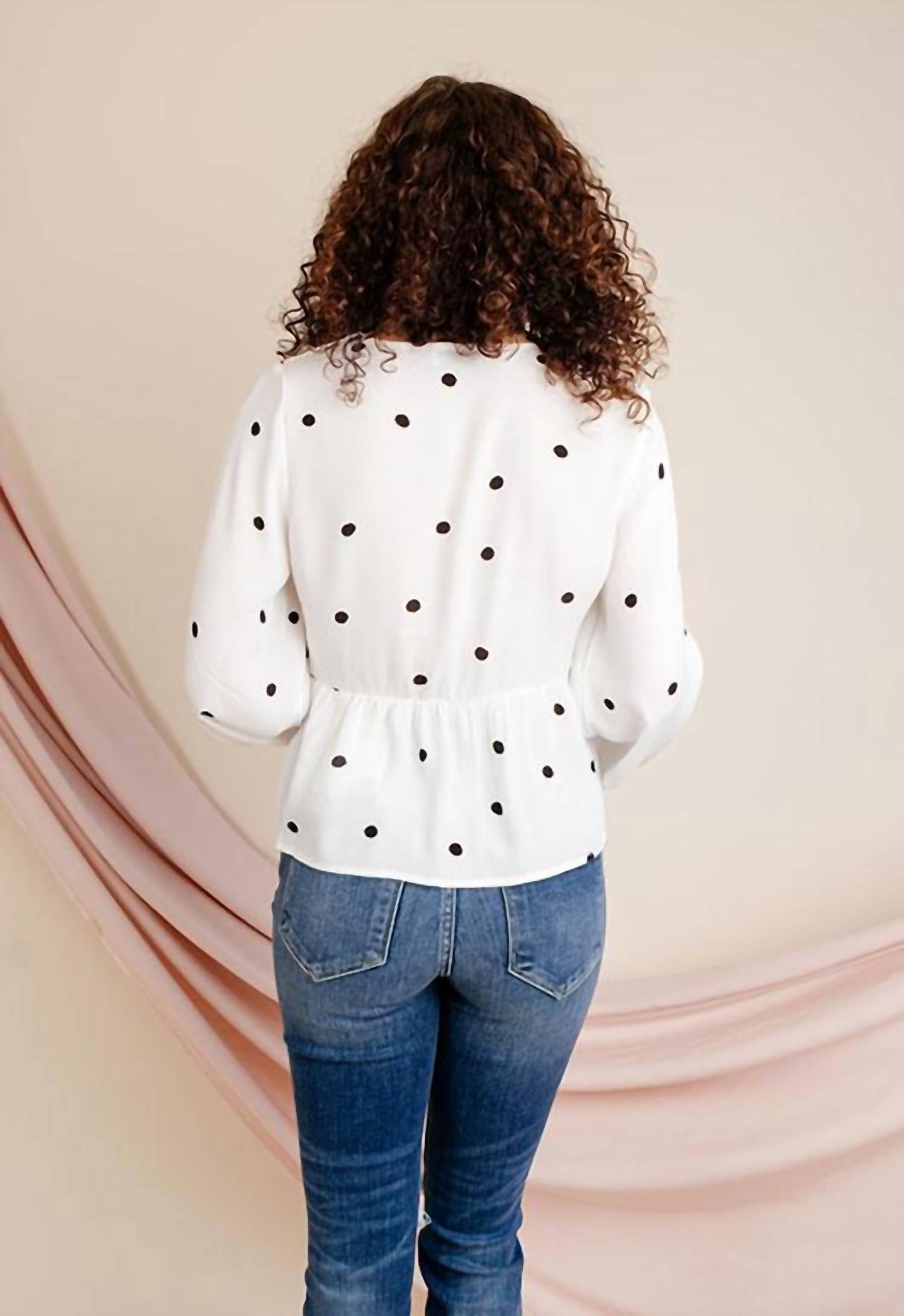 Dress Forum - Lola Polka Dot Top