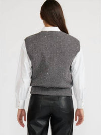 Lucy Paris - Mikey Sequin Knit Top