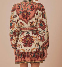 Farm Rio - Riad Cream Minidress