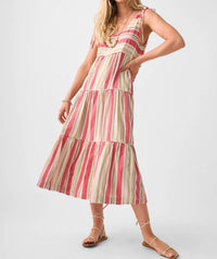 Faherty - Lanai Linen Midi Dress