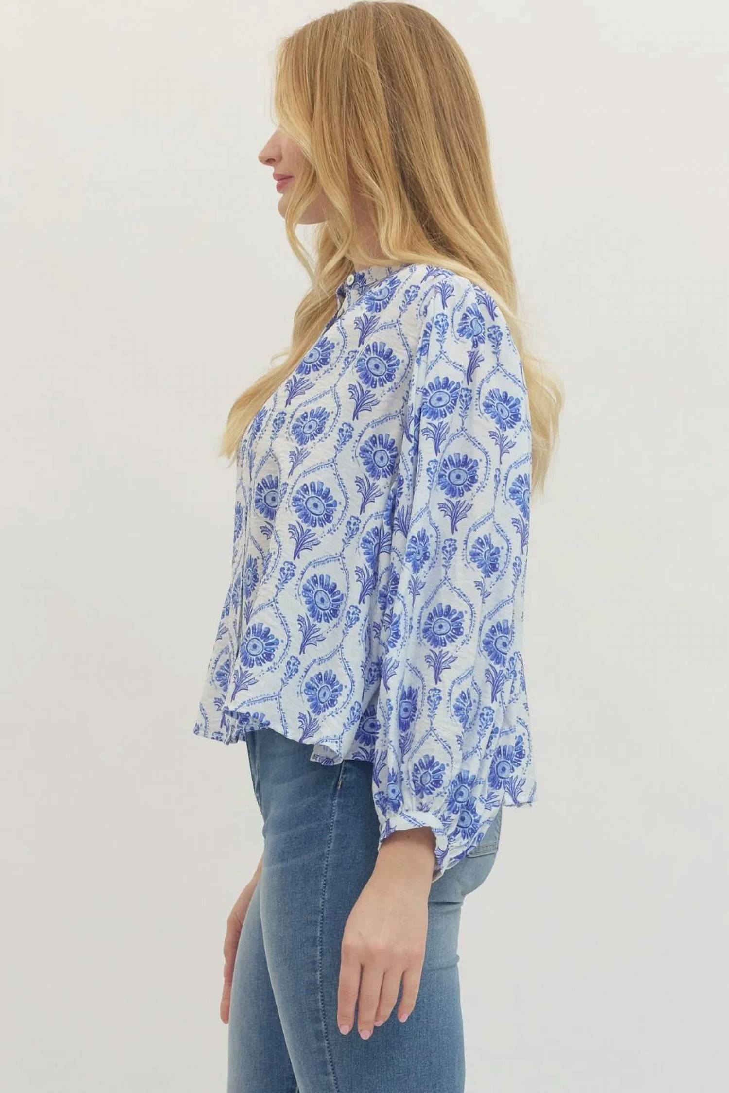 Entro - Rhea Puff Sleeve Top