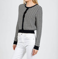 White + Warren - Boucle Cardigan