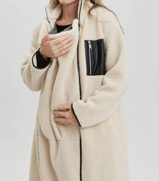 Nom Maternity - Teddi Long Coat