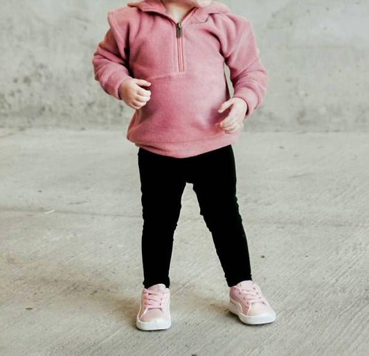 Girl's Toddler Halfzip Sweatshirt