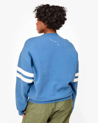 Clare V. - Oversized Varsity Sweatshirt