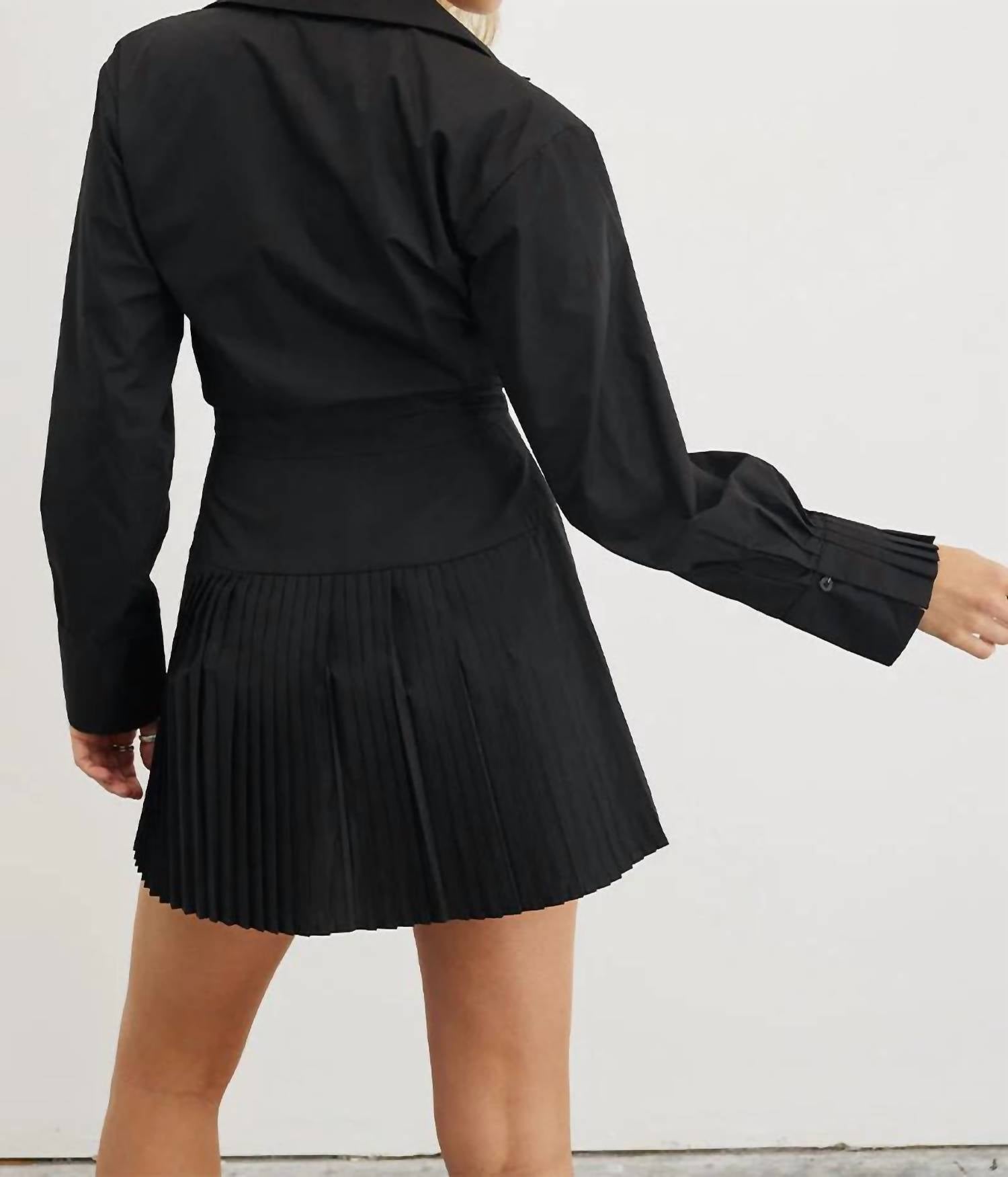 Sovere - Studio Oz Wrap Shirt Dress