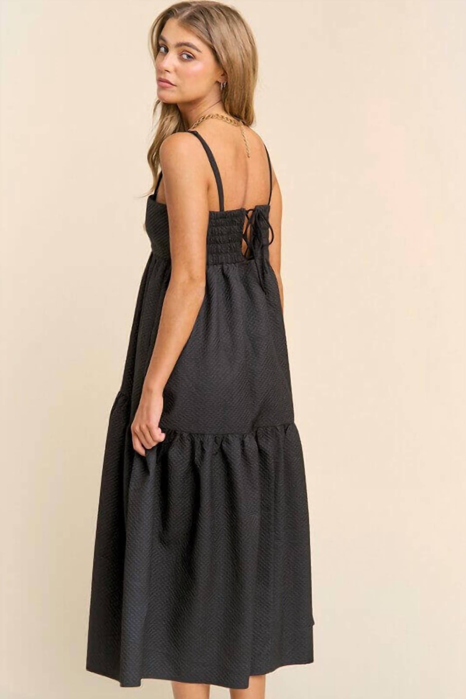 J.Nna - Gloria Textured Dress