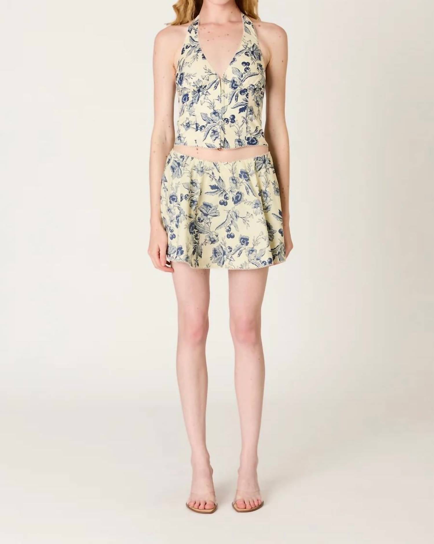 Nia - Amanda Floral Skort