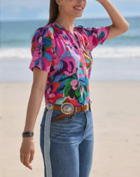 Johnny Was - Ruffle Seam Top