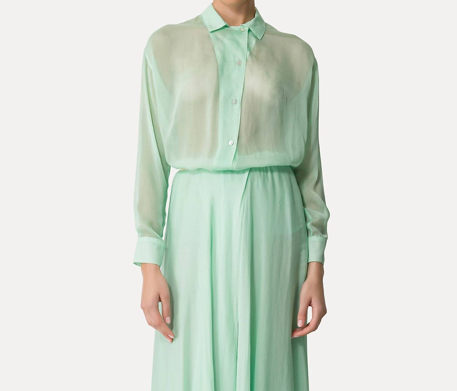 Forte Forte - Chic Chiffon Silk Shirt