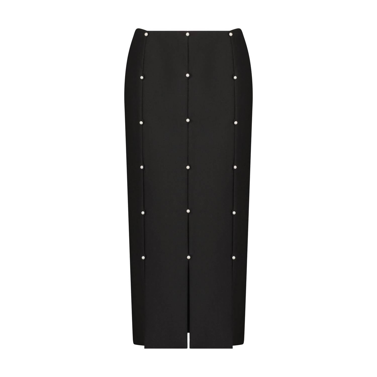 Marina Moscone - Carwash Tubino Pearl Midi Skirt
