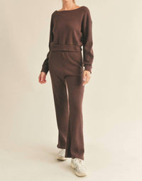 Kimberly C - Waffle Knit Lounge Pants