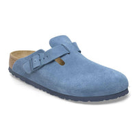 Birkenstock - Men's Boston Soft Footbed Suede Leather Clogs