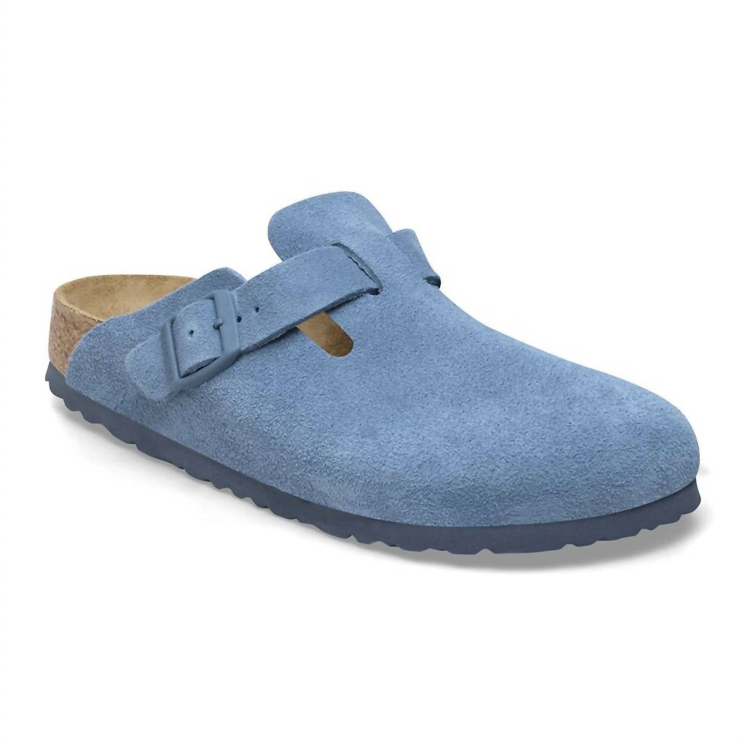 Birkenstock - Men's Boston Soft Footbed Suede Leather Clogs