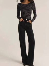Z Supply - Baela Shadow Floral Bodysuit