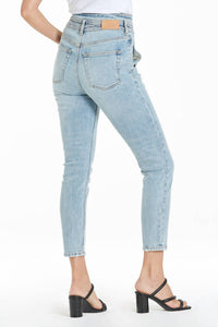 DEAR JOHN DENIM Roxie Snap Denim Jeans in carolina beach - women's jeans - alternate view