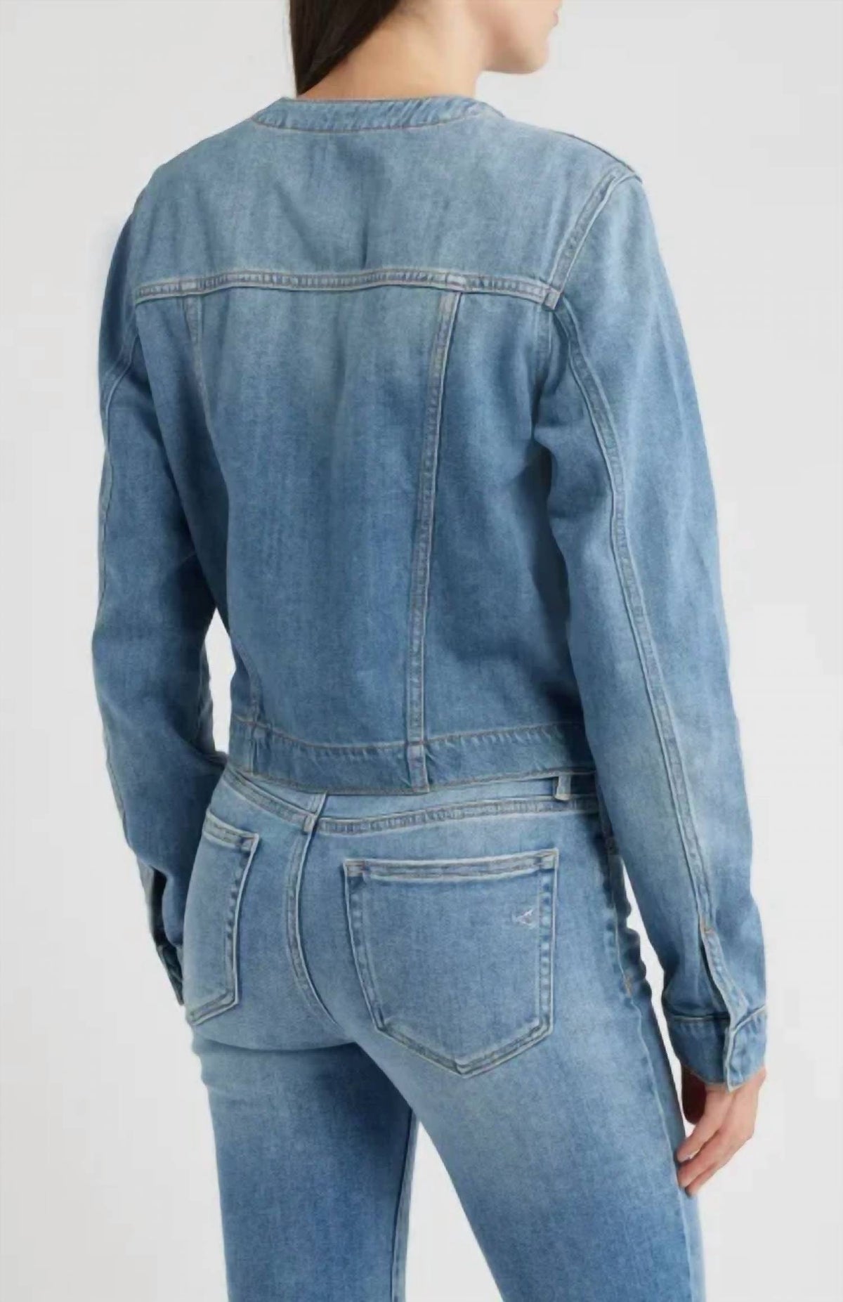 Hidden - Collarless Jacket