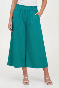 M Made In Italy - Flowy Pants With Paper Bag Waist