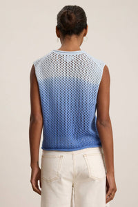Velvet by Graham & Spencer Nina Mesh Tank Top in horizon - women's shirt - alternate view