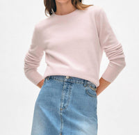 White + Warren - Cashmere Shrunken Crewneck Sweater