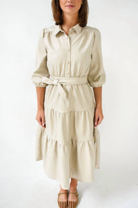 Fate - A Leather Love Affair Midi Dress