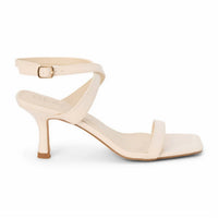 Matisse Women's Breeze Heel Sandal in white - women's heels - detail view