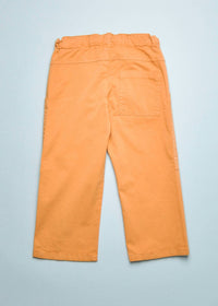 Zhoe & Tobiah Girl's Patch Pocket Trouser in honey - kids' item - detail view