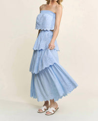 Hersy - Women's Bluebell Eyelet Set