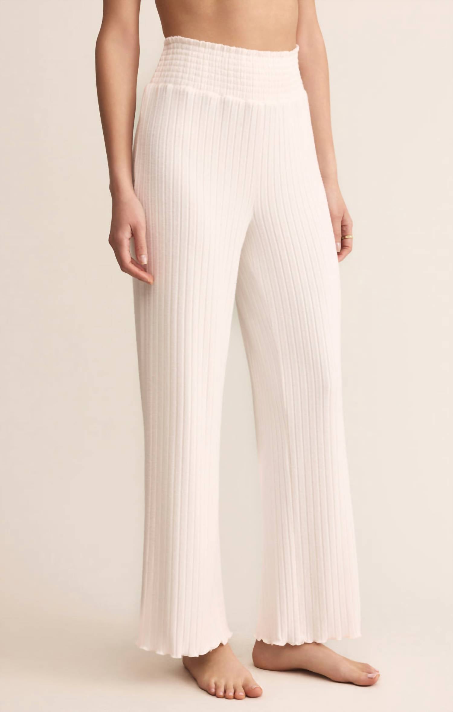 Z Supply - Dawn Smocked Rib Pant