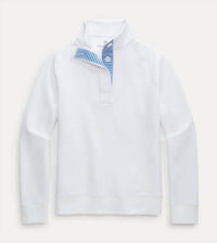 Renwick - Cotton Button Mock Top