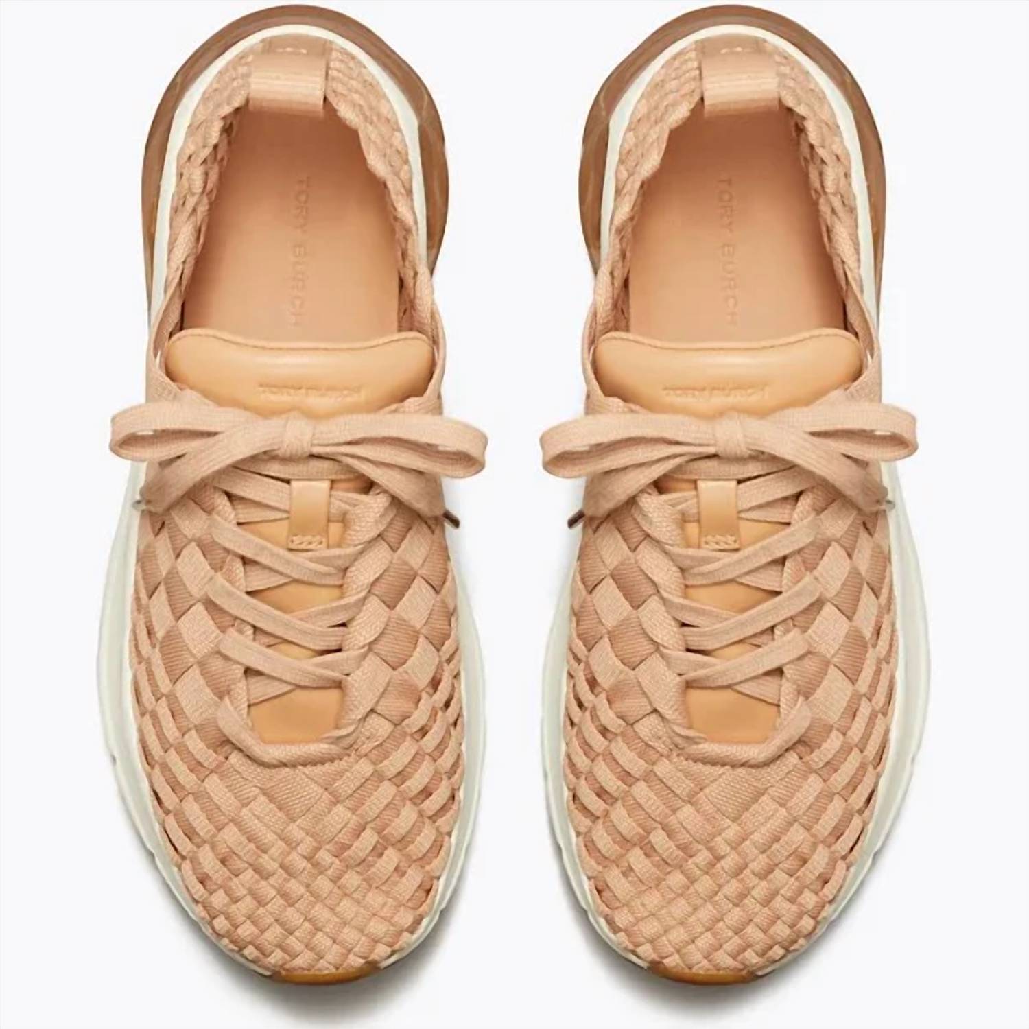 Tory Burch - Women's Good Luck Woven Trainer Sneaker