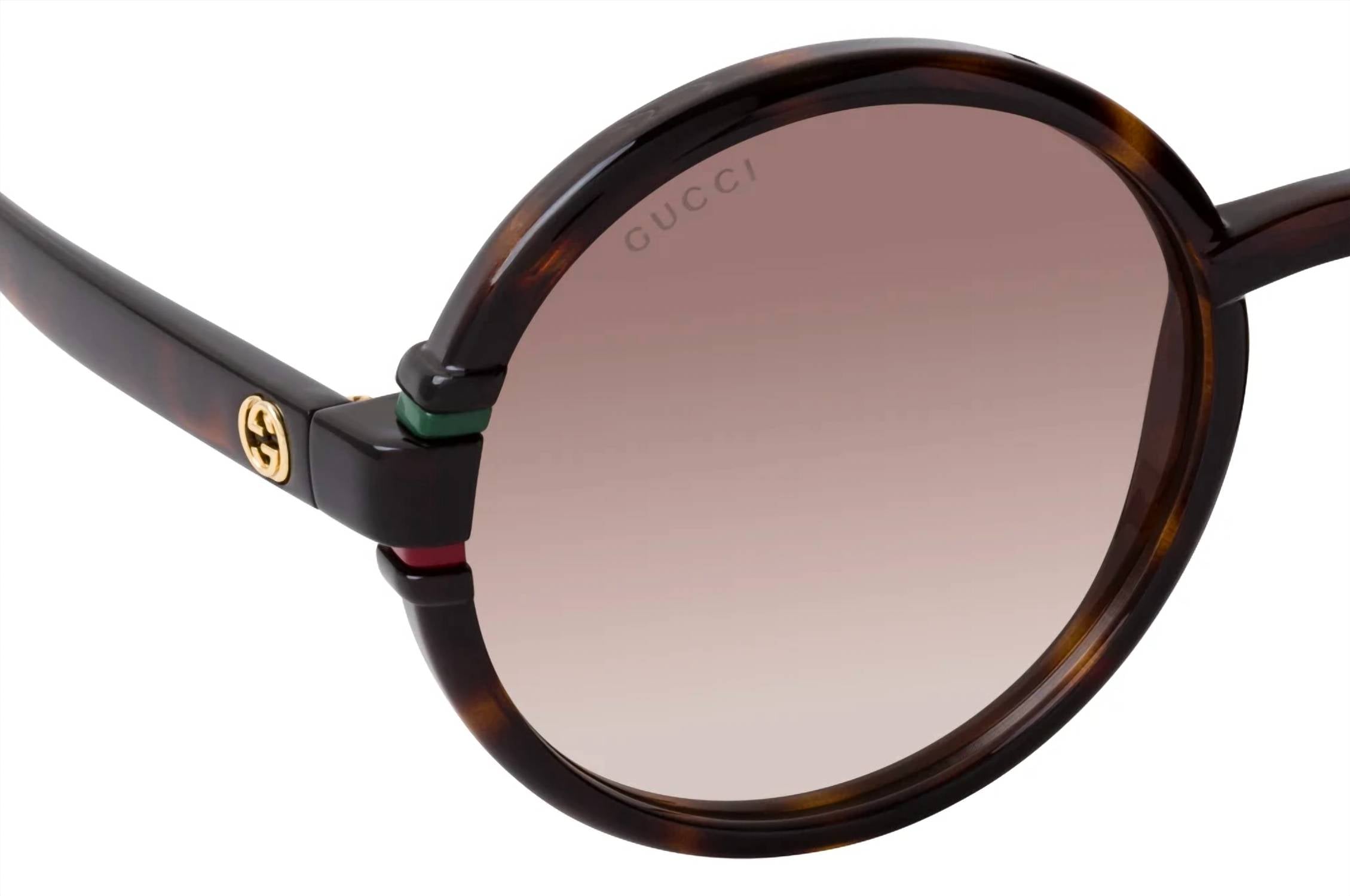 Gucci - Round Non Polarized Sunglasses 1067s - 002