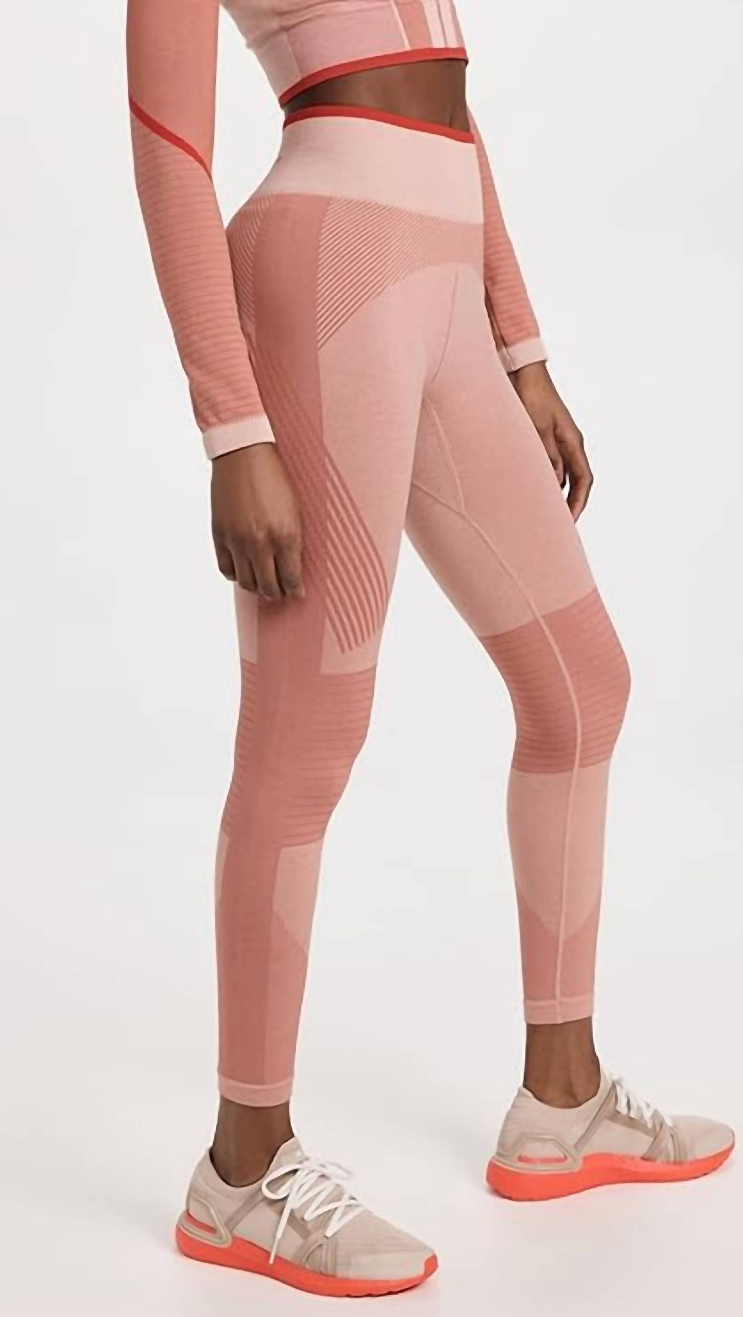 Adidas By Stella Mccartney - True Strength Seamless Yoga 7/8 Leggings
