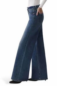 Pistola - Vivian Mid Rise Wide Leg Jeans