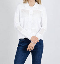 Kinross - Mixed Textured Collared Cardigan