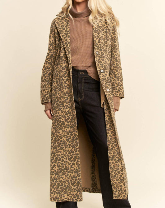 Davi & Dani - Longline Coat Jacket